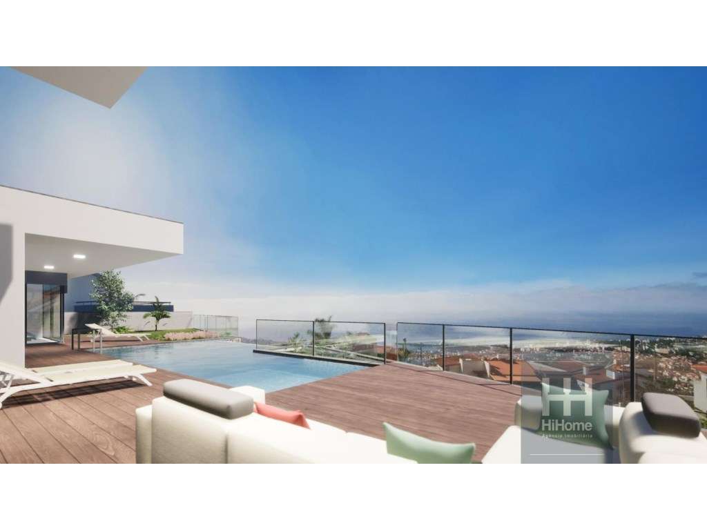 Lote com projecto aprovado para moradia T4 com piscina no Funchal - Grande imagem: 3/20