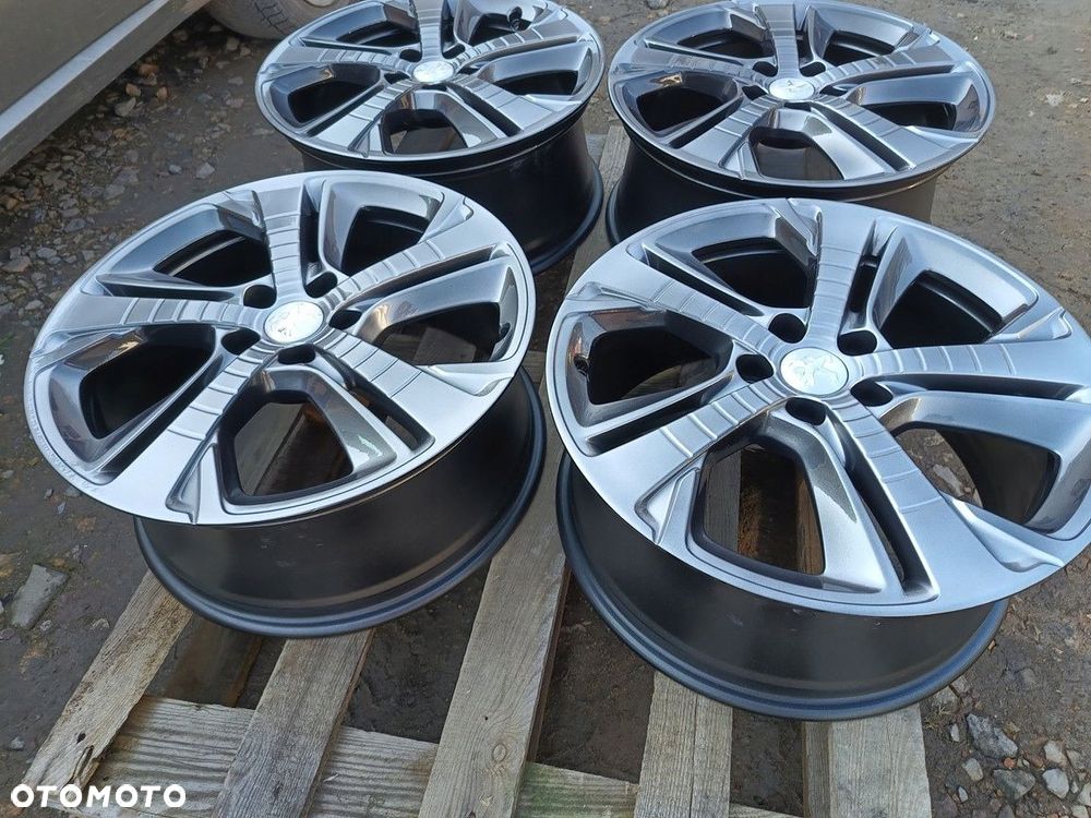 peugeot 308 t9 felgi 18" 5x108 et48 8j gt line 9806253277 jak nowe szare !! - 7