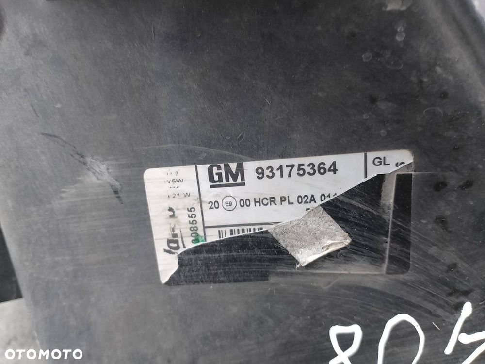 LAMPA PRZÓD LEWA OPEL MERIVA A 93175364 - 6