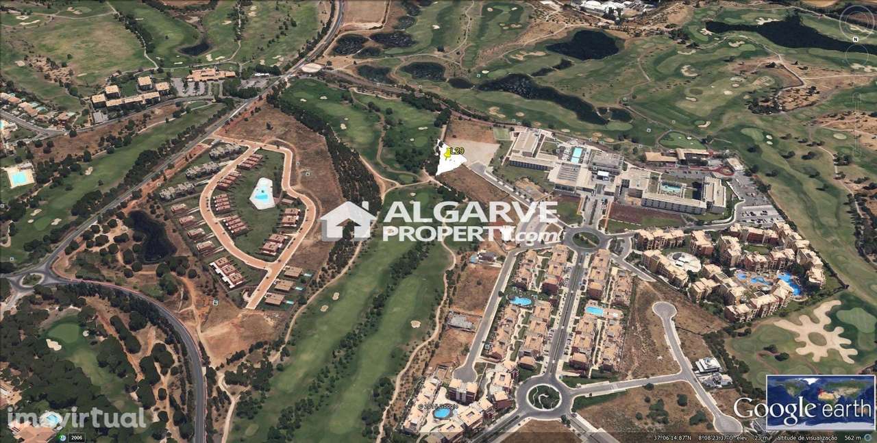 VILAMOURA, Algarve, Portugal - Terreno com projecto aprovado - Grande imagem: 3/10