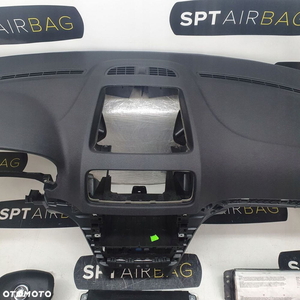 SKODA YETI LIFT DESKA KONSOLA PODUSZKI AIRBAG AIR BAG ORYGINAŁ DEMONTAŻ - 3