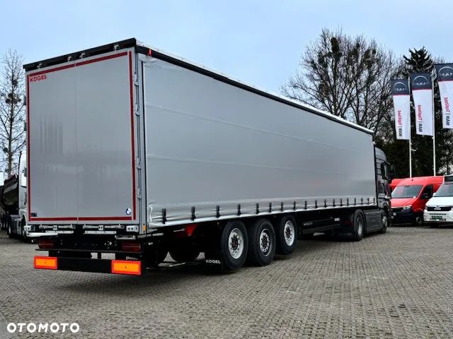 Kögel KURTYNA, SAF, 2 OSIE PODNOSZONE - 1