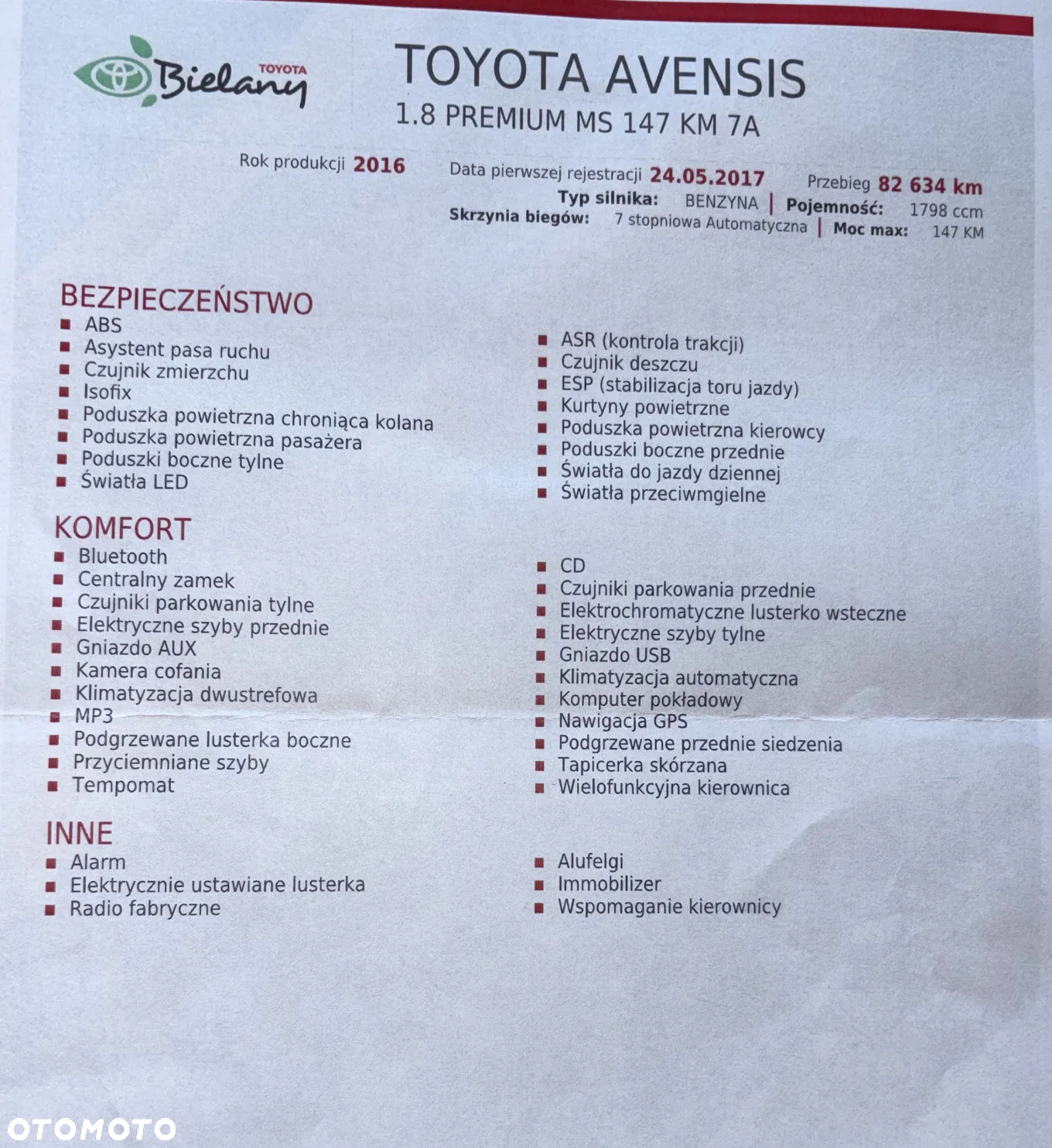 Toyota Avensis 1.8 Premium MS - 11