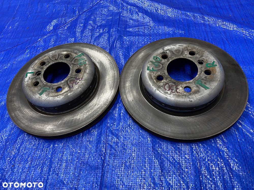 TARCZA TARCZE HAMULCOWE TYŁ TYLNE 330MM BMW F10 ; ORYGINAŁ - 3