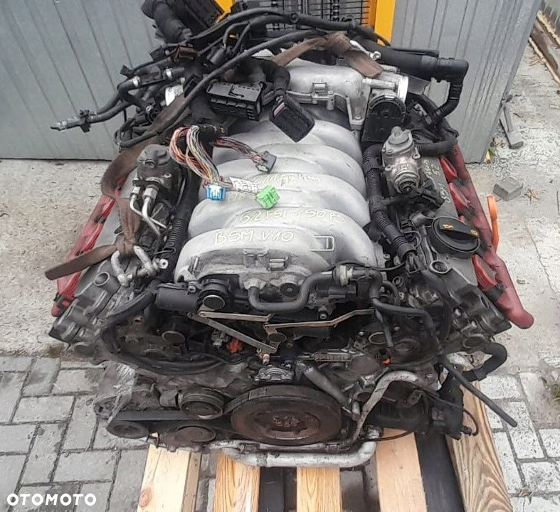 AUDI A8 S8 D3 A6 S6 C6 SILNIK KOMPLETNY 5.2 FSI V10 BSM 450ps FILM - 16