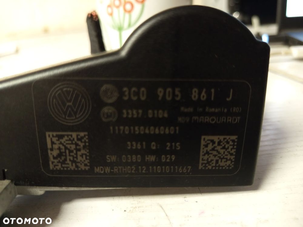 BLOKADA KIEROWNICY VW PASSAT B6 B7 CC 3C0905861J - 2
