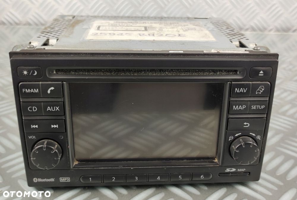 25915BH20E radio fabryczne nawigacja NISSAN QASHQAI J10 FL NOTE MICRA JUKE - 3