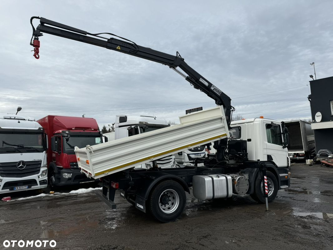 Scania P 320 / Wywrotka HDS HIAB - 5