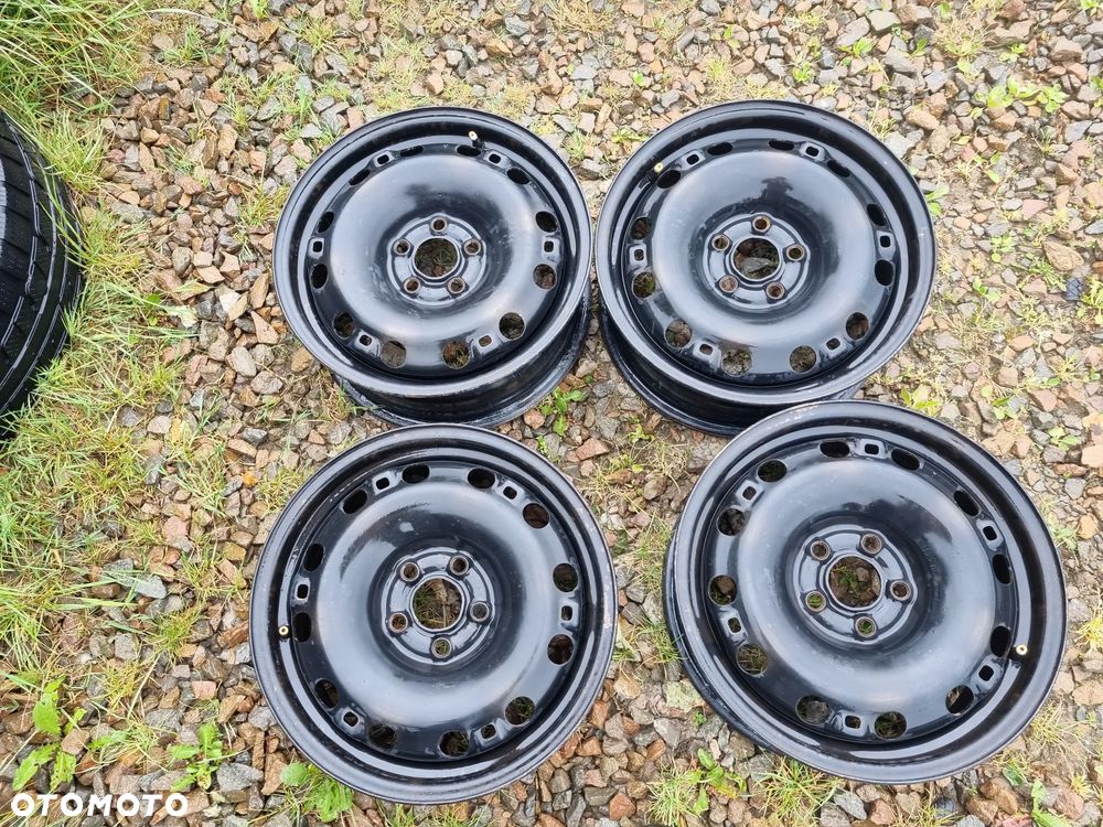 VW POLO,SEAT IBIZA,SKODA FABIA 6X15 ET38 5X100 4szt.super stan - 1