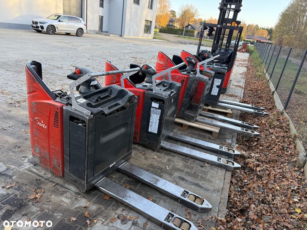 Linde T20 pakiet 4 sztuk wózek widłowy paleciak rydwan - 9