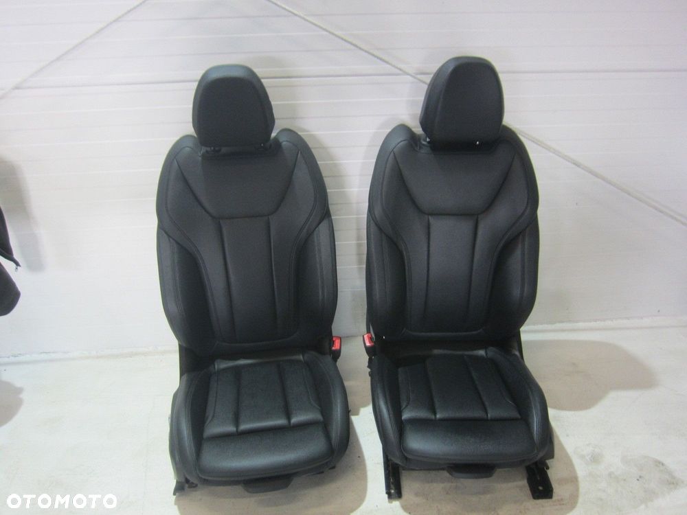 BMW X3 G01 FOTELE KANAPA BOCZKI SKÓRA WNĘTRZE CZARNE K8SW IMITATION LEATHER - 7