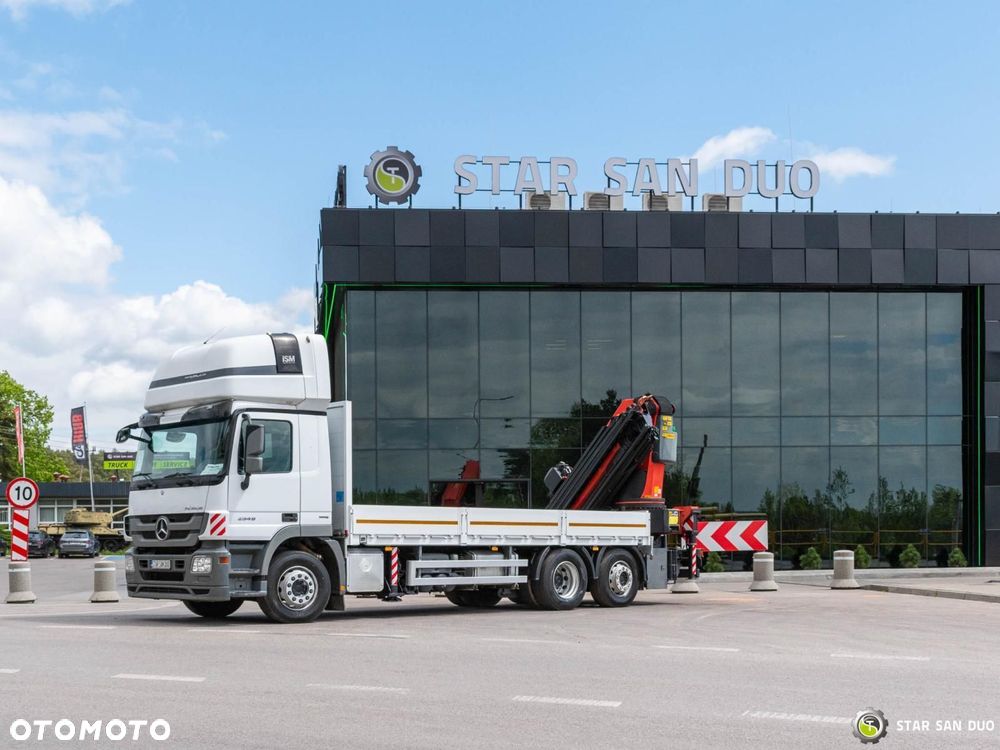 Mercedes-Benz Actros 2546 6x2 Palfinger PK 53002 HDS Żuraw Wciągarka - 9