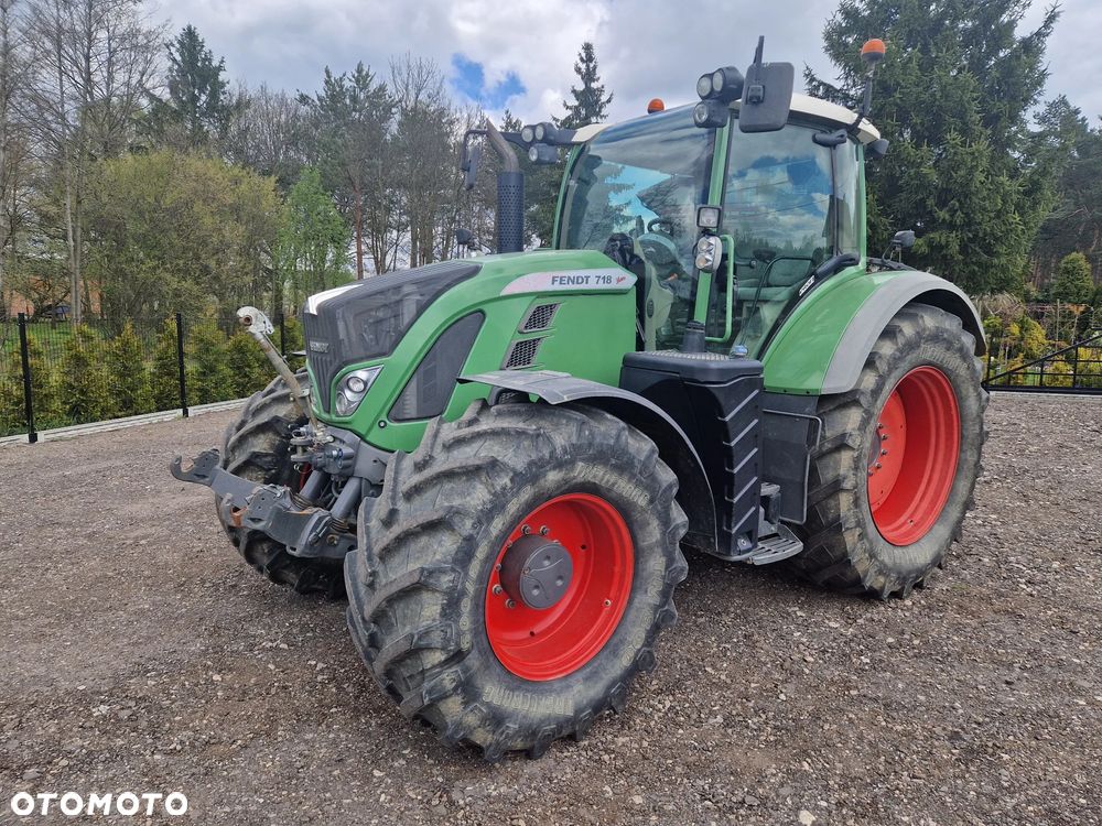 Fendt 718 VARIO TMS PROFI PNEUMATYKA - 1