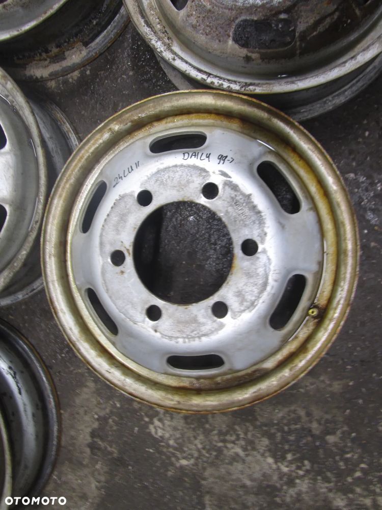 felgi stalowe iveco daily 99-> 16"(blizniak) - 3