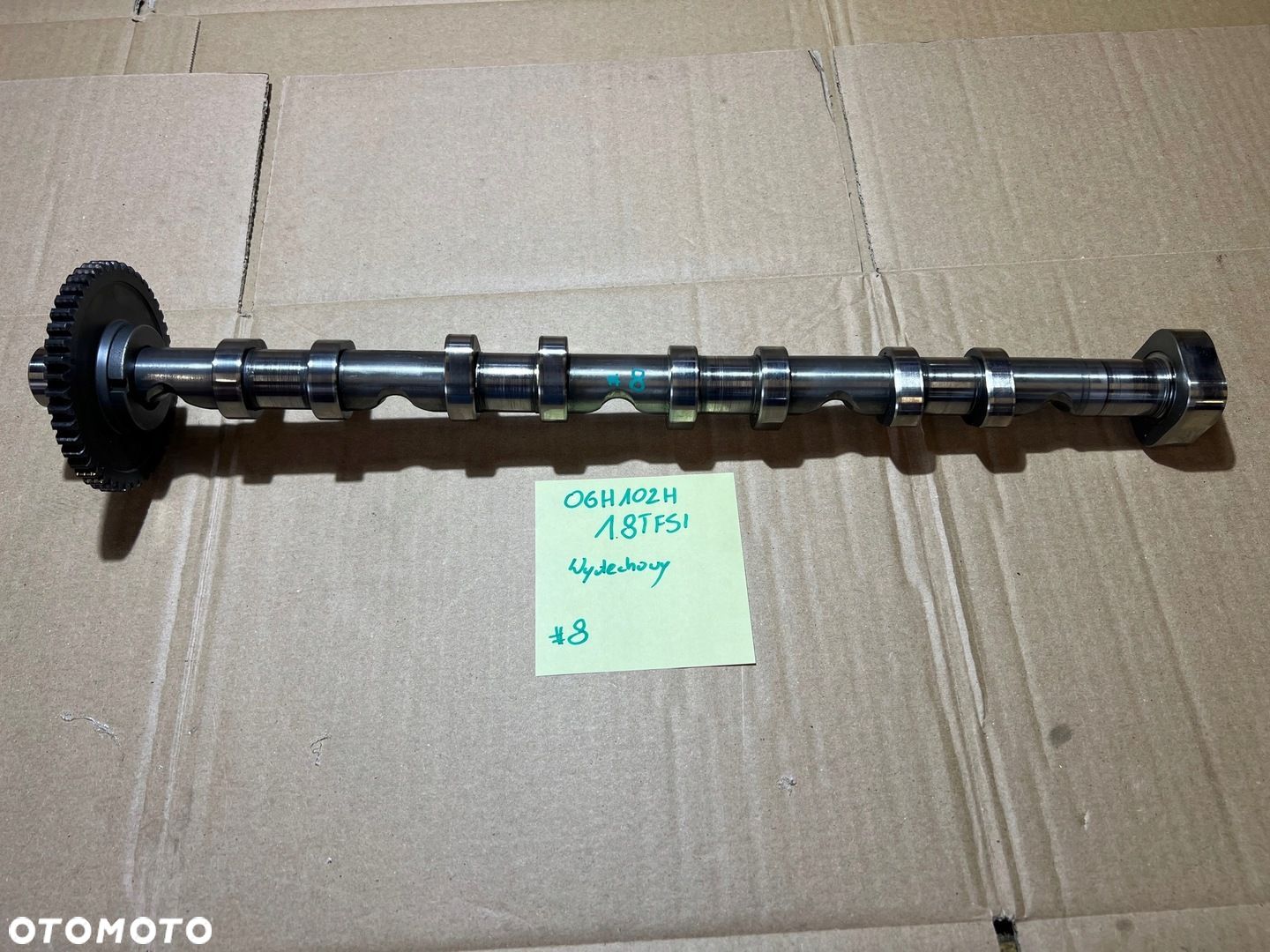 AUDI A4 B8 A5 8T 1.8 TFSI WAŁEK ROZRZĄDU WYDECHOWY 06H102H - 1