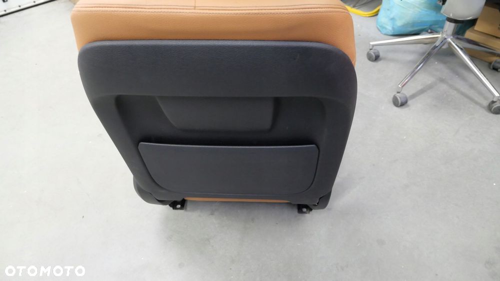 bmw x5 f15 f16 fotel lewy kierowcy elektryczny podgrzewany cognac m-pakiet - 6
