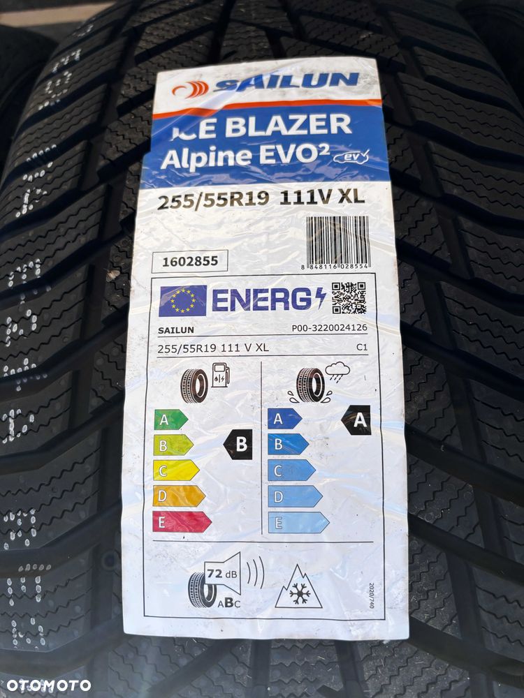 Okazja opony zimowe 255/55R19 111V XL SAILUN Ice Blazer Alpine EVO2 NOWY MODEL 2026 EV - 2