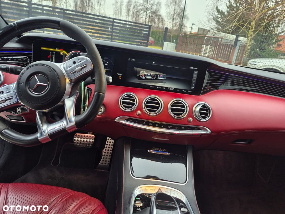 Mercedes-Benz Klasa S AMG 63 4Matic+ AMG Speedshift 9G-MCT Yellow Night Edition - 11