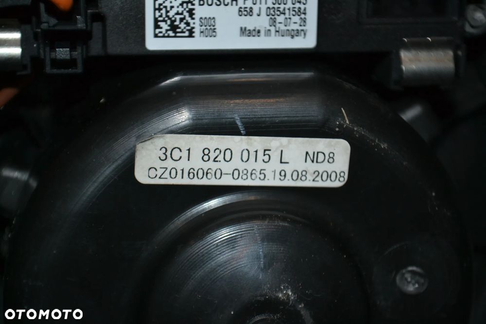 VW AUDI SEAT SKODA WENTYLATOR NAWIEWU WNĘTRZA OGRZEWANIA KLIMATYZACJI 3C1820015L - 3