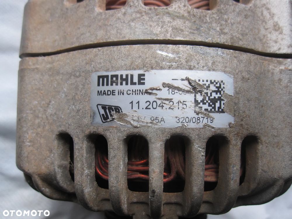 JCB tier 4 tier 3 diesel max 444, 448 3cx, 4cx 11.204.215, 320/08719 alternator oryginał generator - 6