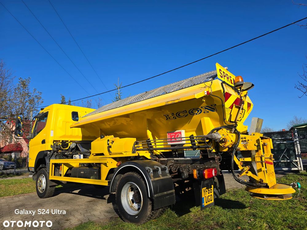 Mitsubishi Canter 6c18 4x4 Hydraulika Fuso piaskarka solarka - 12