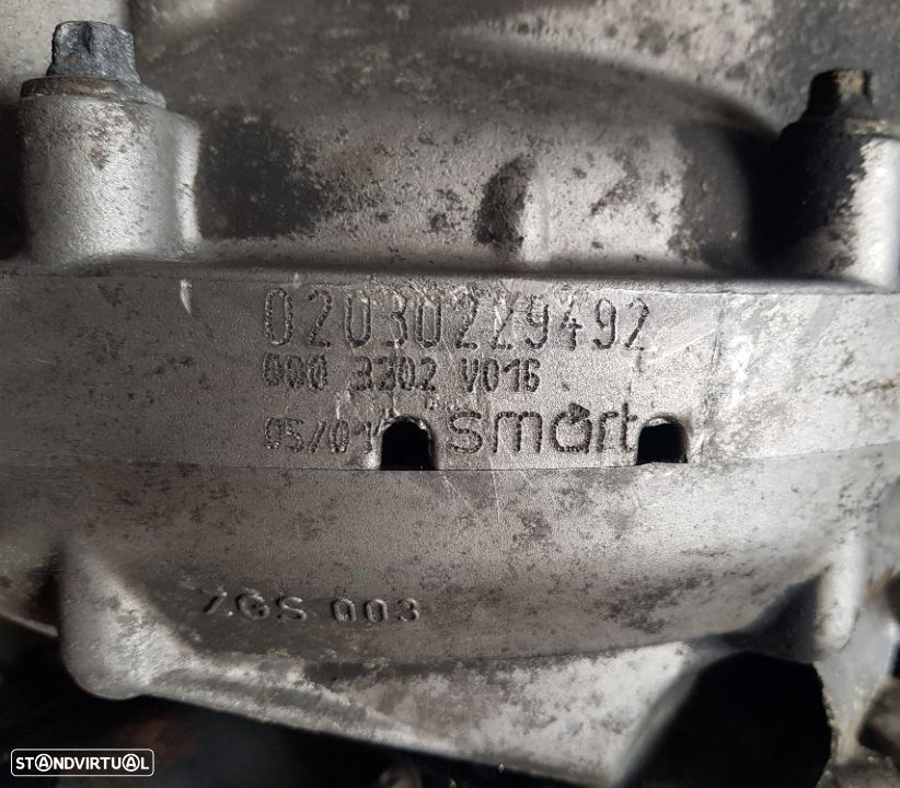 Caixa de Velocidades Smart Fortwo/City Coupe 0.6i Ref: 0003202V016/0003226V014 - 2