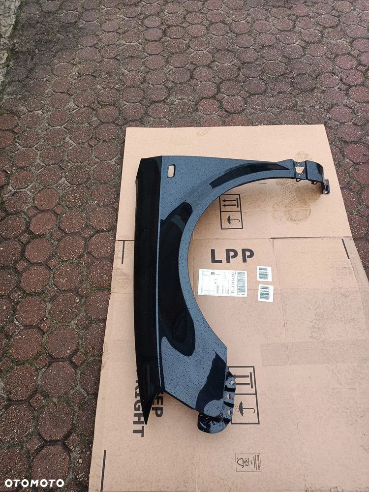 Błotnik przód lewy Audi A3 8p LZ9Y czarna perła lub metalik - 1