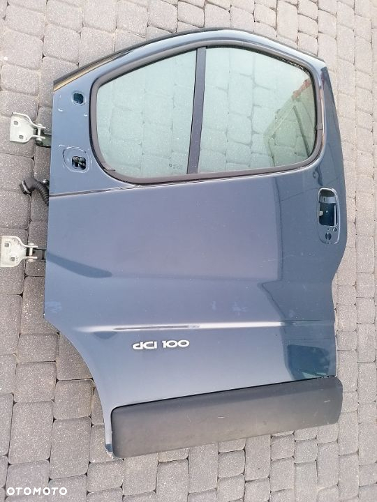 TRAFIC II VIVARO PRIMASTAR DRZWI PRZEDNIE LEWE POMORSKIE - 2