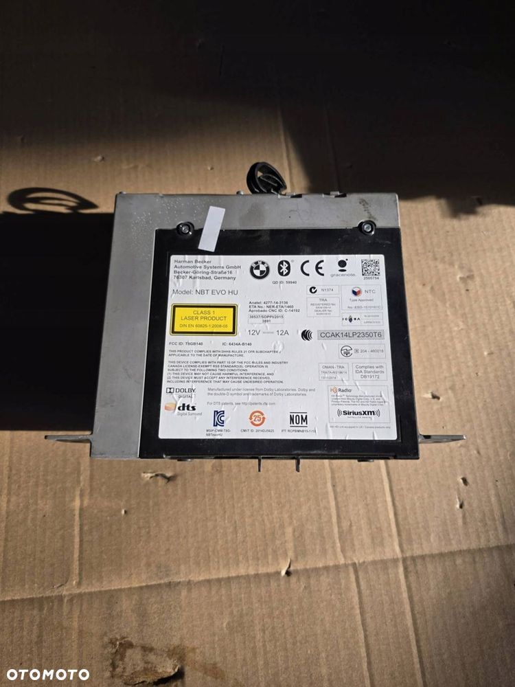 panel radia stacja multimedialna 872188101 bmw 3 f30 - 1