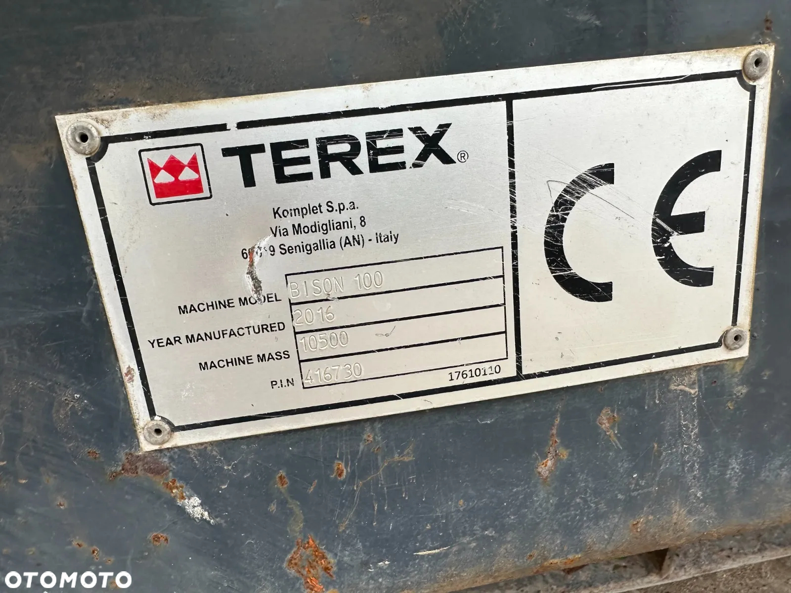 Terex Evoquip Bison 100 - 10