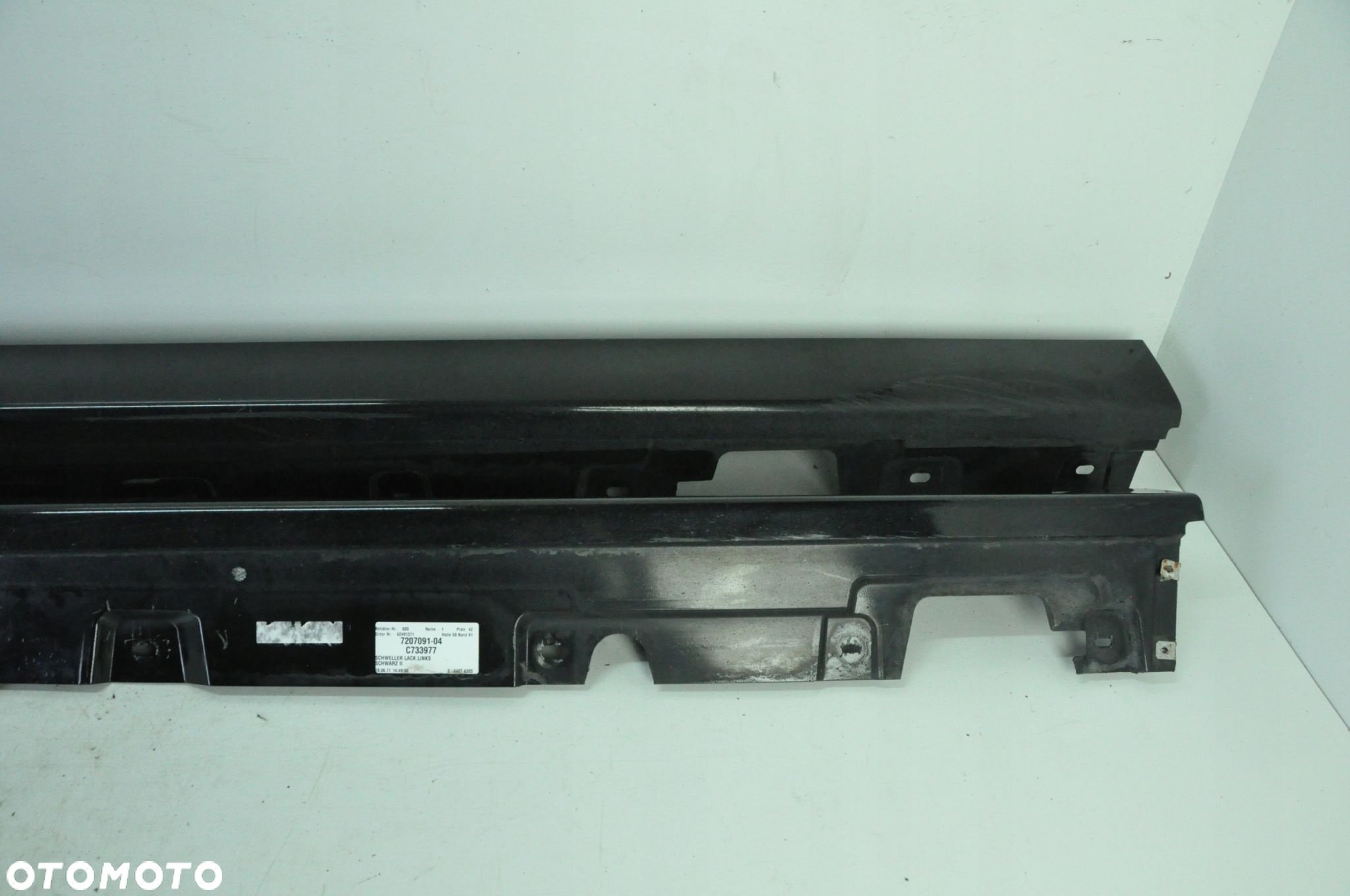 Bmw F10 Listwa Progowa Schwarz Ii 668 7207091 7207092 Kpl Nr 50 - 4