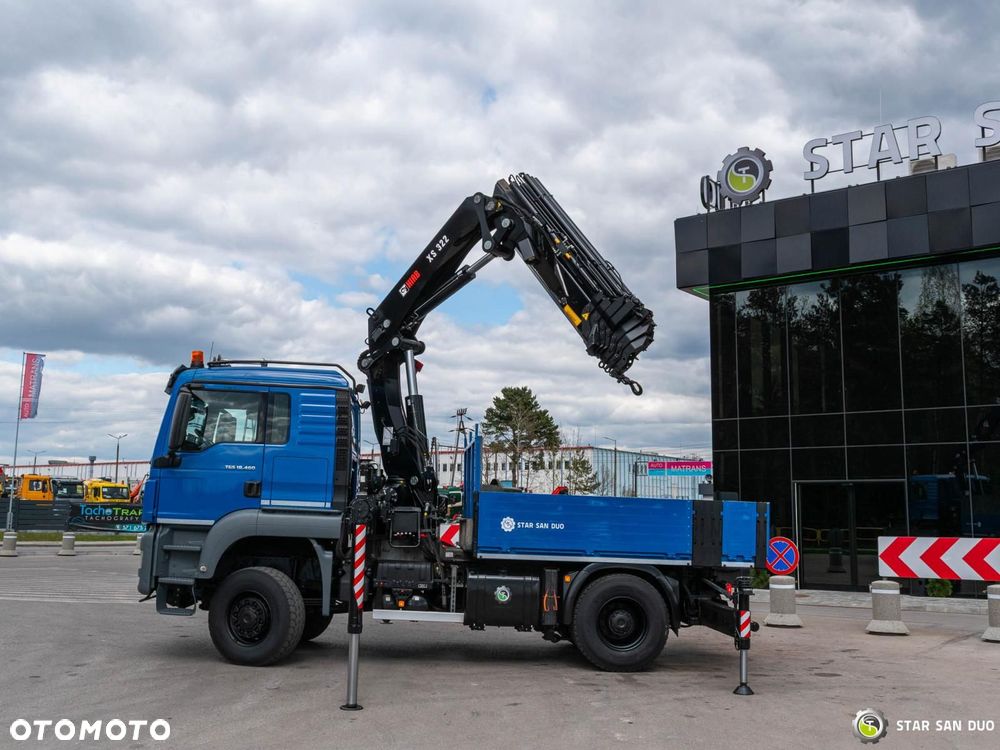 MAN TGS 18.460 4x4 HIAB 322 E-6 HIPRO HDS Żuraw - 4