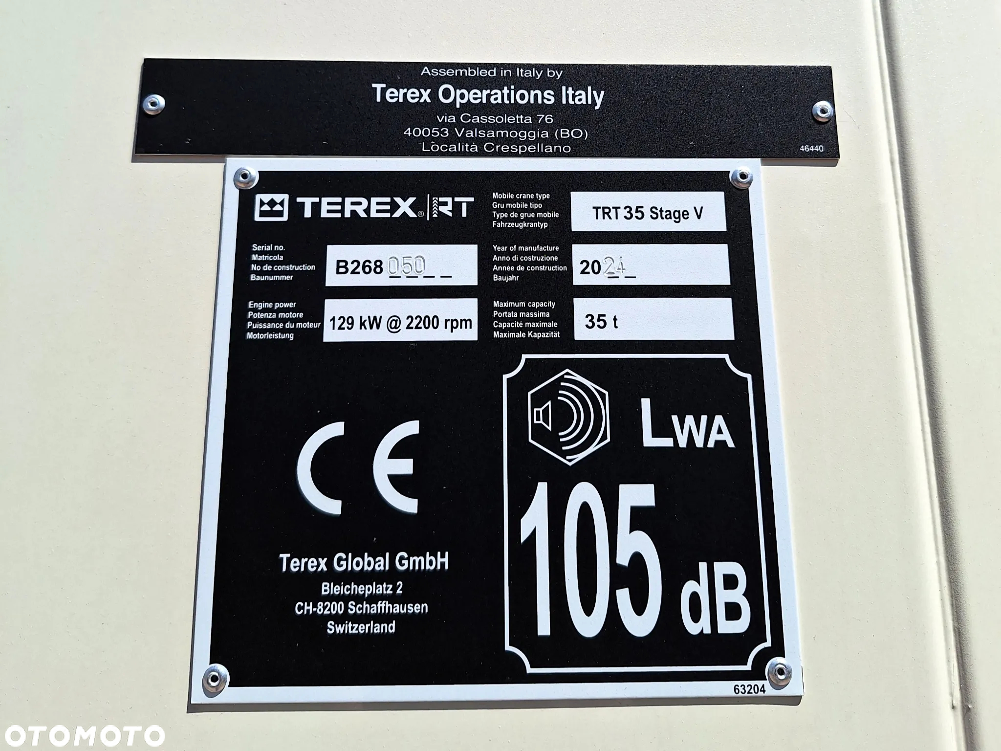 Terex TRT 35 - 16