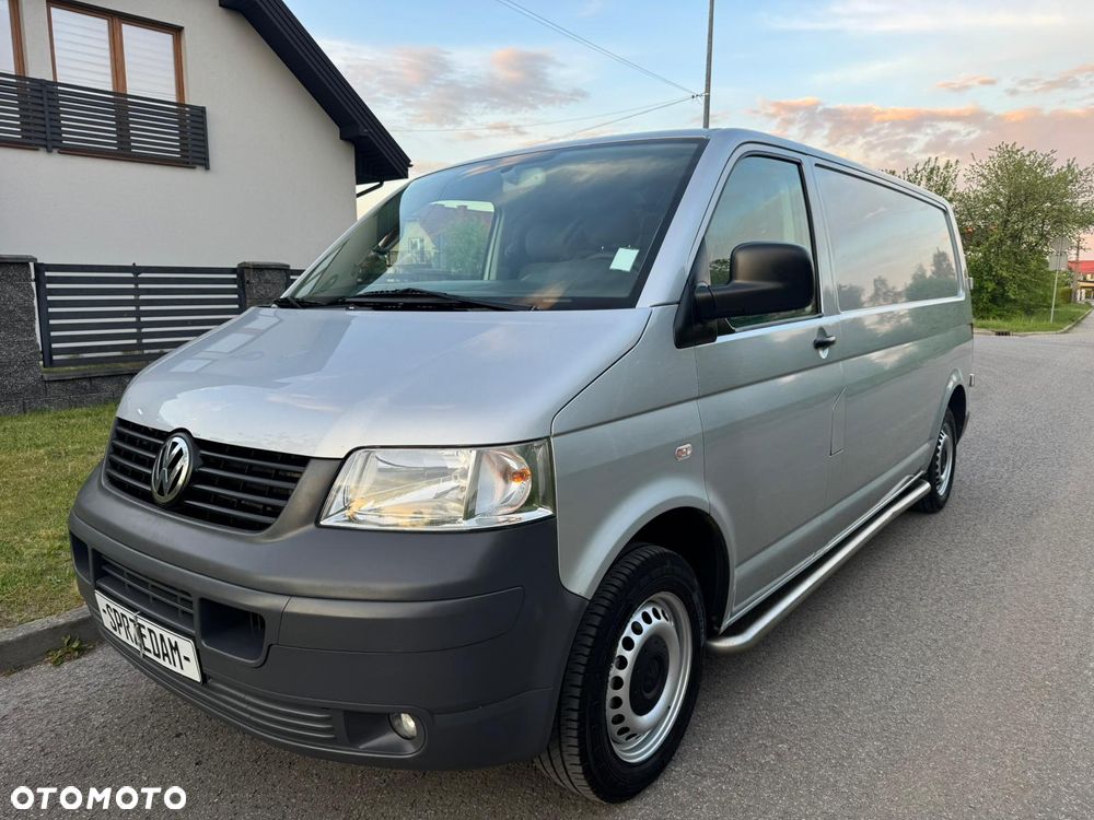 Volkswagen TRANSPORTER L2H1 Długi Klima Tempomat Furgon 3os. Rury Pdc Hak Serwis - 9
