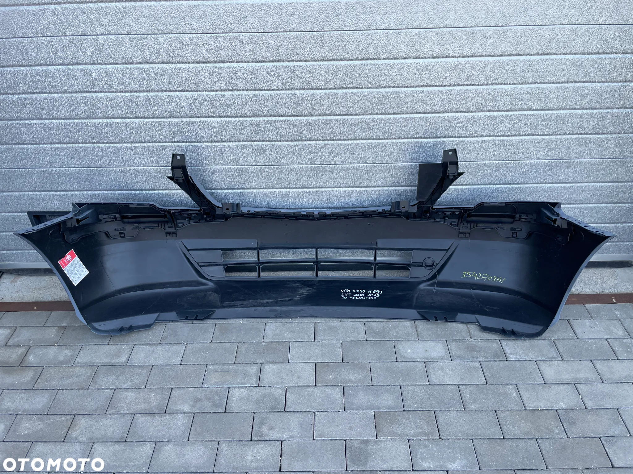 ZDERZAK PRZEDNI MERCEDES VITO, VIANO W639 LIFT  2010-2013 - NOWY do malowania - 4