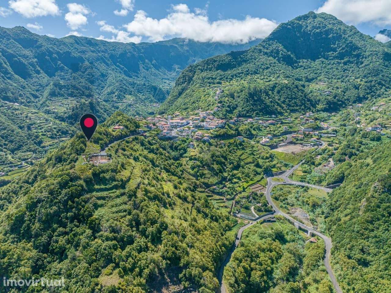 Terreno com 1396 m2 | vista fabulosa mar | Arco da Calheta - Grande imagem: 5/17