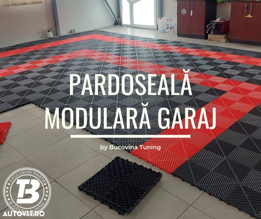 Pardoseala Modulara pentru Garaj Service Detailing - 6