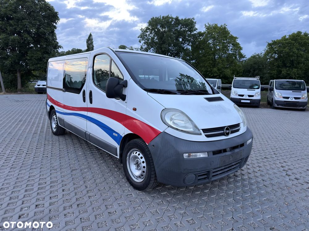 Renault Trafic 2.5 Diesel Brygadówka L2H1 Long Długi 6 Osobowy Gwarancja Kredyt - 1