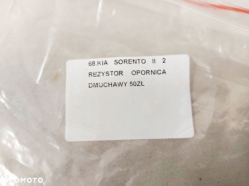 kia sorento ii 2 rezystor opornica dmuchawy - 7