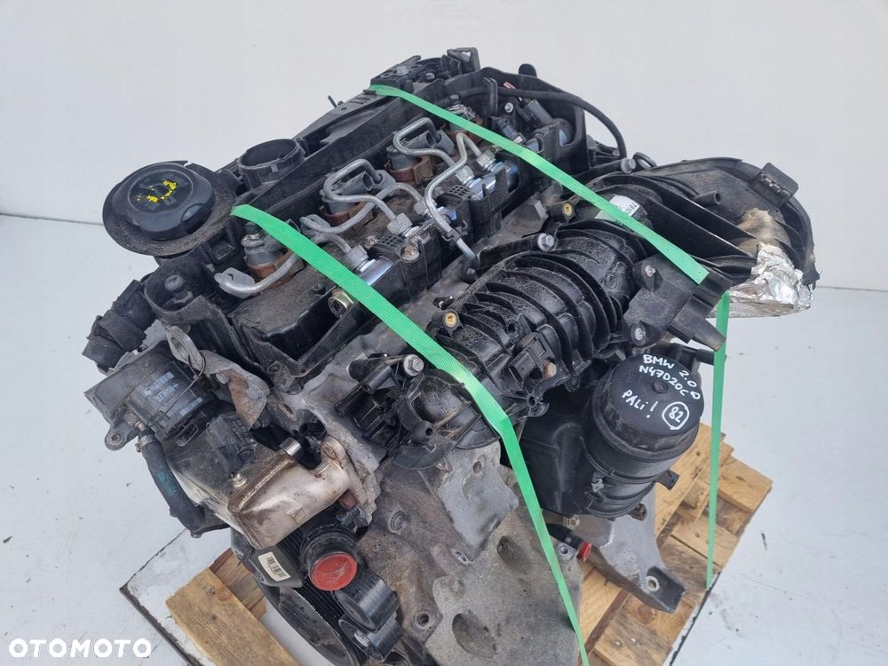 SILNIK BEZ OSPRZĘTU BMW X1 E84 2.0 D DIESEL ładnie pali N47D20C - 5