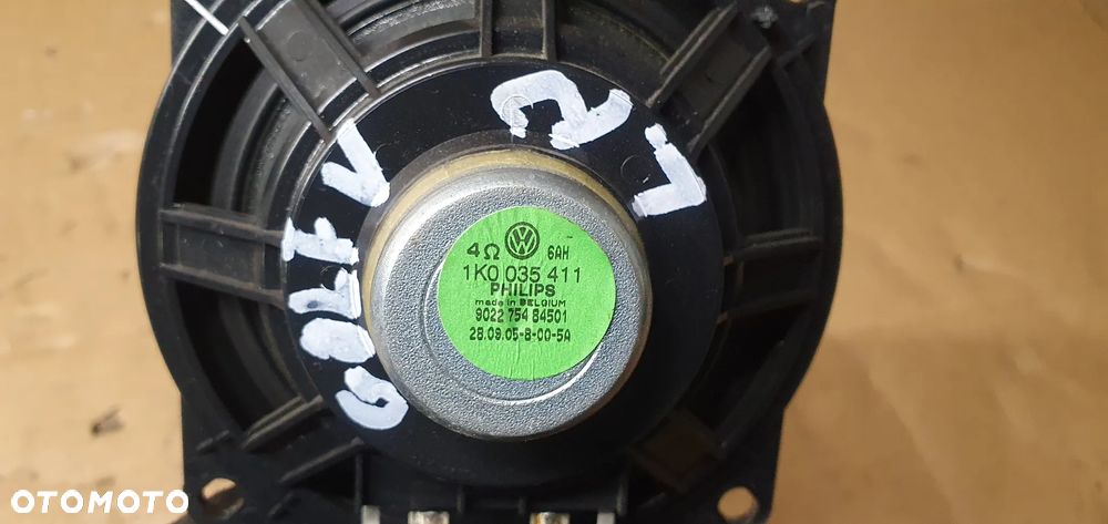 Głośnik drzwi lewy przód przedni lewy VW Golf V Plus 1K0035411 - 4