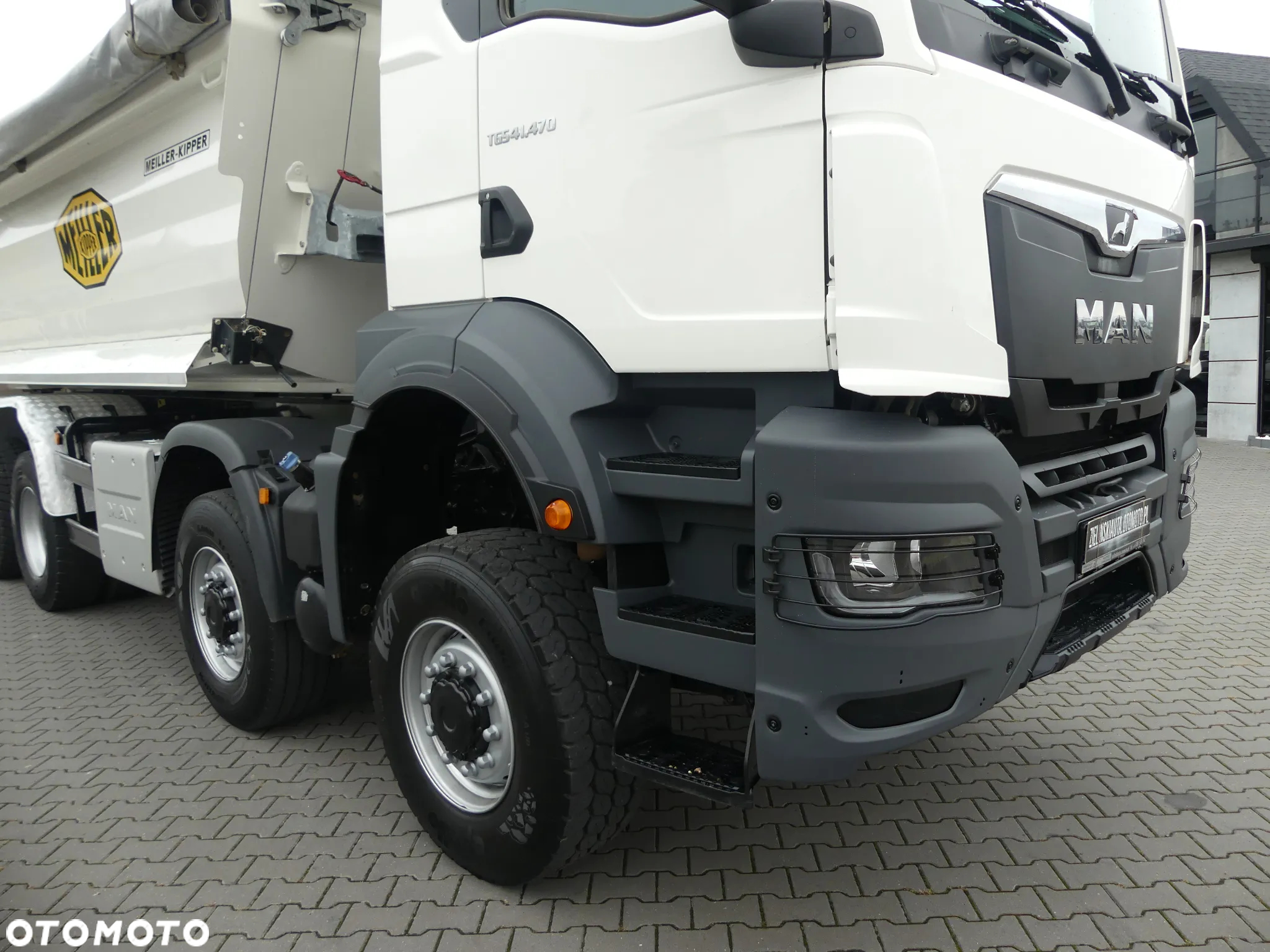 MAN TGS 41.470 / 8x8 / WYWROTKA MEILLER / MANUAL / NISKI PRZEBIEG / - 13