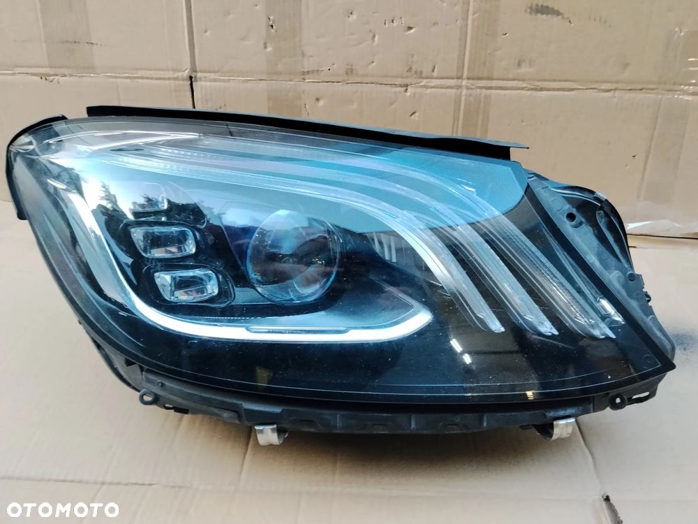 Lampa Prawa Full Led multibeam kamera Mercedes w222 Lift Europa - 1