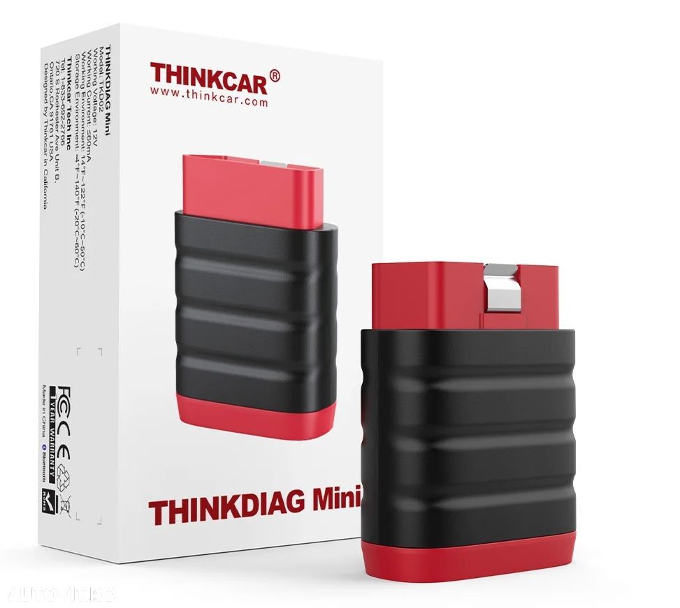 Launch THINKDIAG mini: Diagnoza multimarca, iOS/Android, Bluetooth - 1