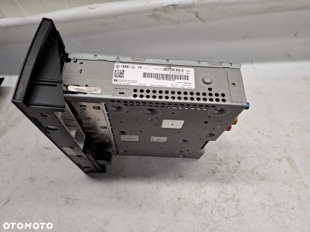 Radio Czytnik Jednostka MMI NAVI Kart SD 8T1035652D Europa Audi OE - 6
