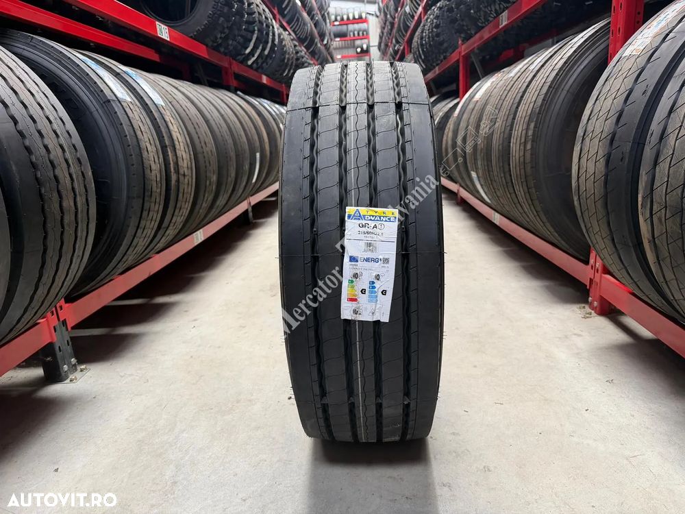 Anvelopa NOUA 315/60R22.5 Advance GR-A1, M+S*, Regional, Directie, 154/150L/C/C/73dB(B) - 2