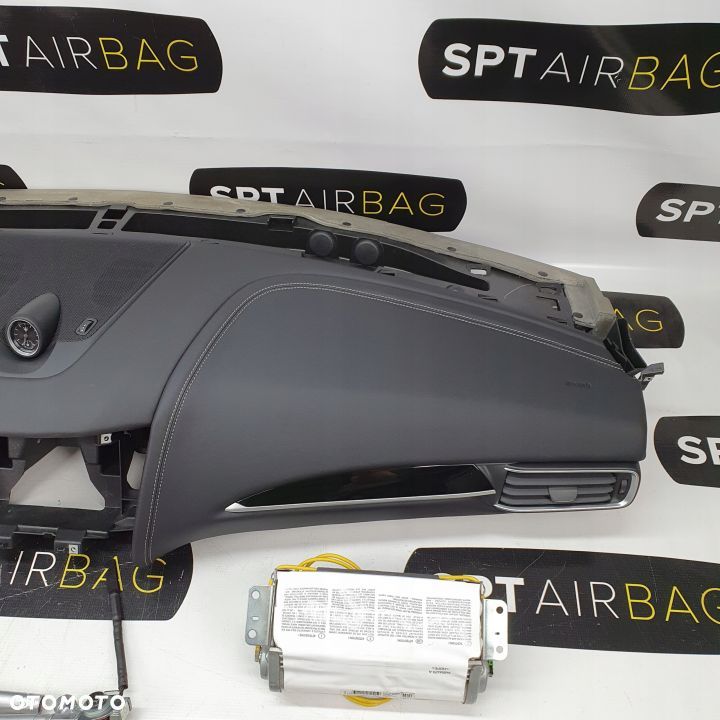 MASERATI LEVANTE DESKA ROZDZIELCZA KONSOLA KOKPIT PULPIT PODUSZKI AIRBAG AIR BAG PASY KIT SET - 4