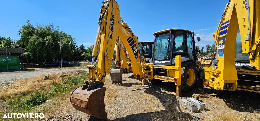 Buldoexcavator Komatsu WB93R, WB 93 R - 10