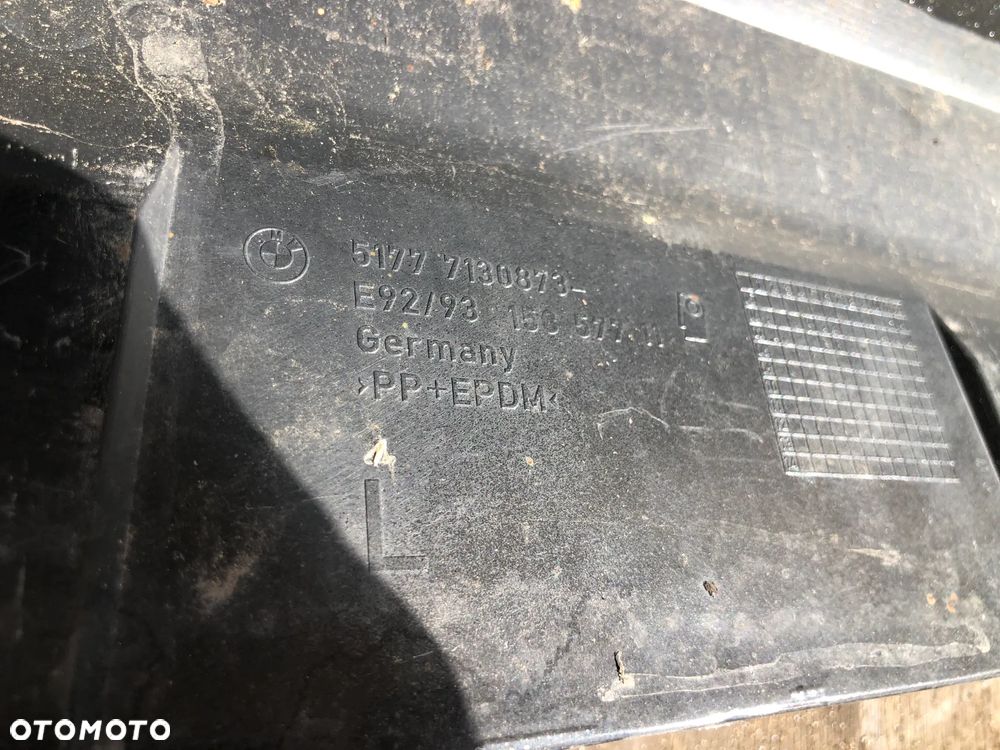 R263 . Listwa Progu Zewnętrzna Nakładka Progowa Lewa 7130873 BMW E92 E93 BlackSapphire (2005-2013) - Wysyłka - 8
