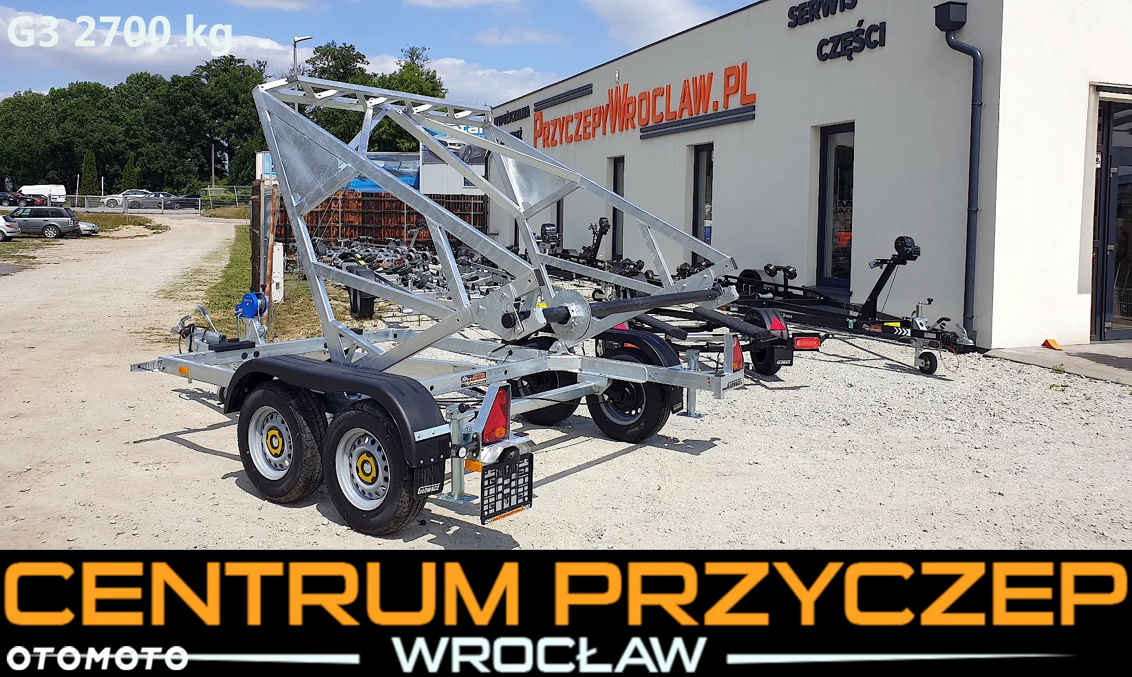 Inny PRZYCZEPA KABLOWA / 1 OŚ / 2 OSI / DMC: OD 750 KG DO 2700 KG - 20
